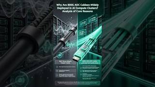 Why Are 800G AOC Cables Widely Deployed in AI Compute Clusters? Analysis of Core Reasons
