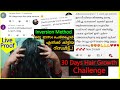 I did Inversion Method for Extreme hair growth in 1 Month/ Extreme hair Growth Challenge in 30 Days