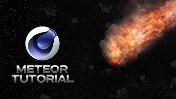 How to make meteors/rocks in Cinema 4D! (FREE Lightroom!)