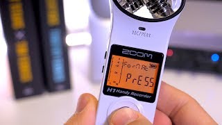How to Format a Zoom H1 Audio Recorder