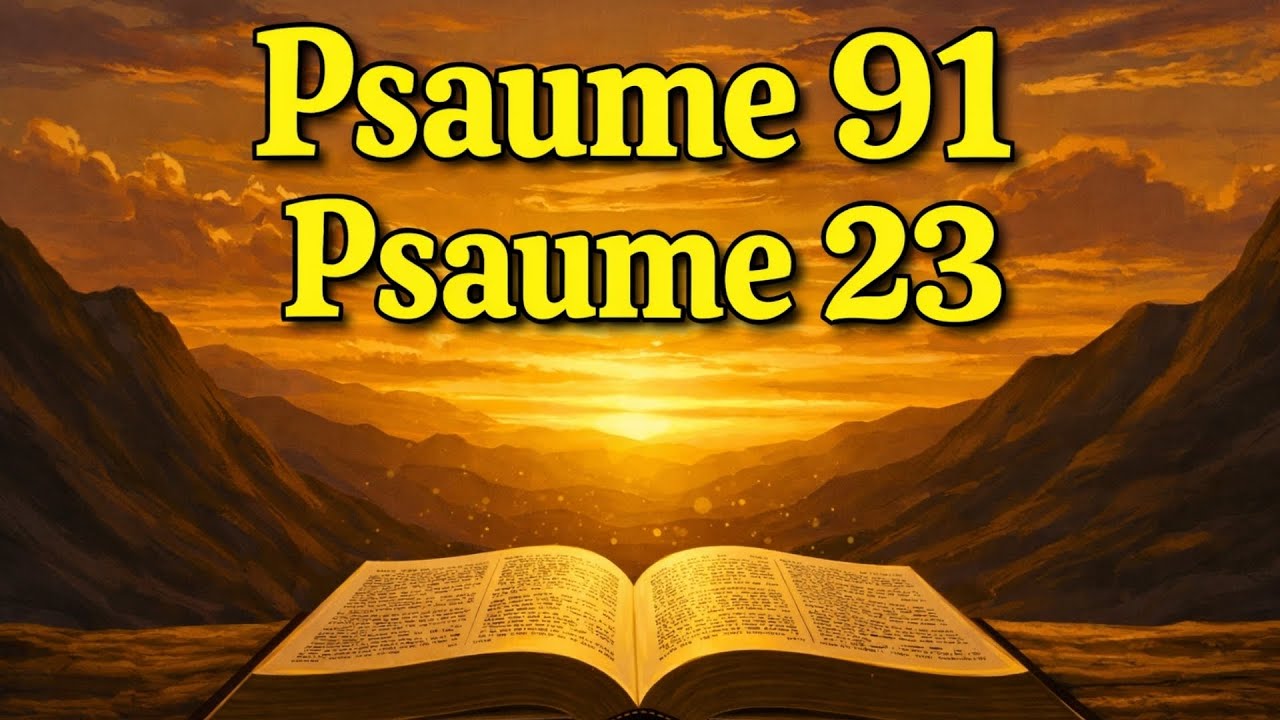 PRIÈRE DU 19 JANVIER : PSAUME 91 et PSAUME 23 | Deux des PRIÈRES les plus PUISSANTES de la BIBLE
