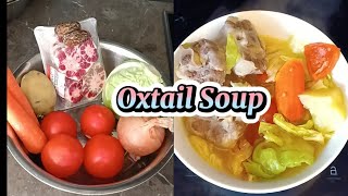 The Easiest way to make Oxtail Soup/Chinese food Recipes/Dinner food/janang mix vlog