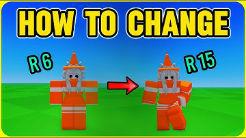 How to Change Roblox Avatar to R6 or R15 (EASY 2025 Tutorial) 🎮✨