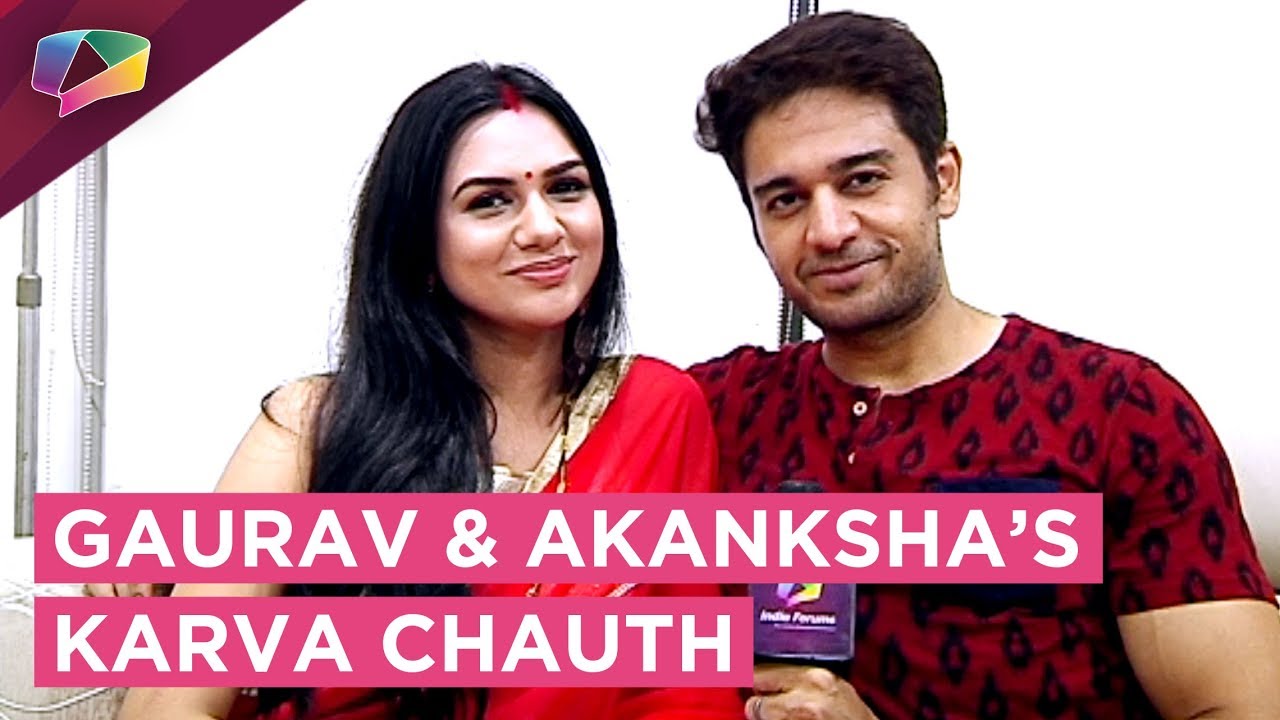 Gaurav Khanna And Akanksha Chamola Celebrate Karva Chauth With India Forums