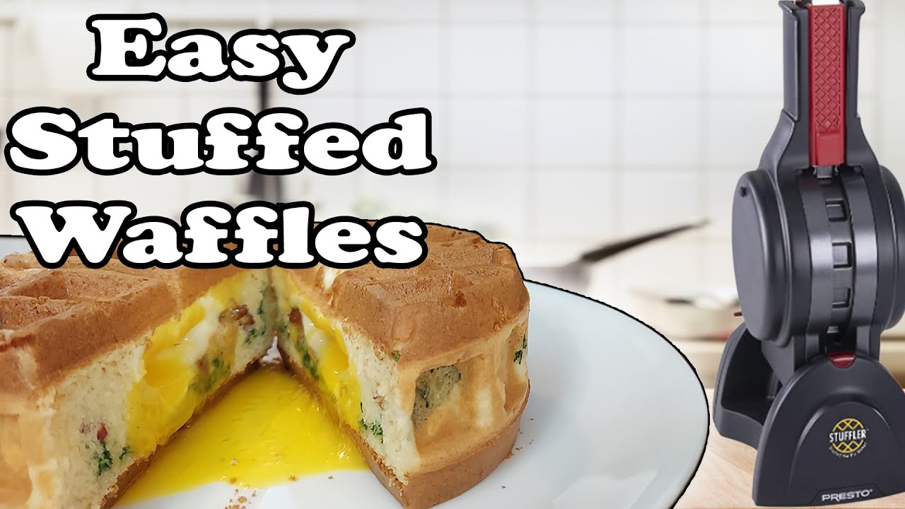 Stuffler Waffler Easy Recipe Ideas  Presto Stuffler Stuffed Waffle Maker 