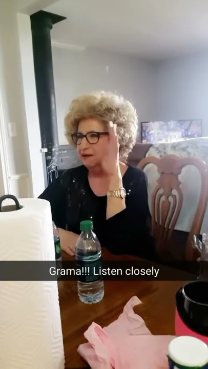 72 old Grandma talking dirty