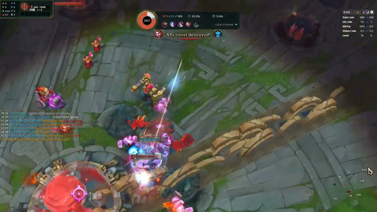 League of Legends - base race goes wrong | Eatforyou DO Clips