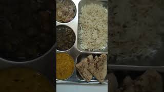 Today lunch thalipindi chholedaal riceroti