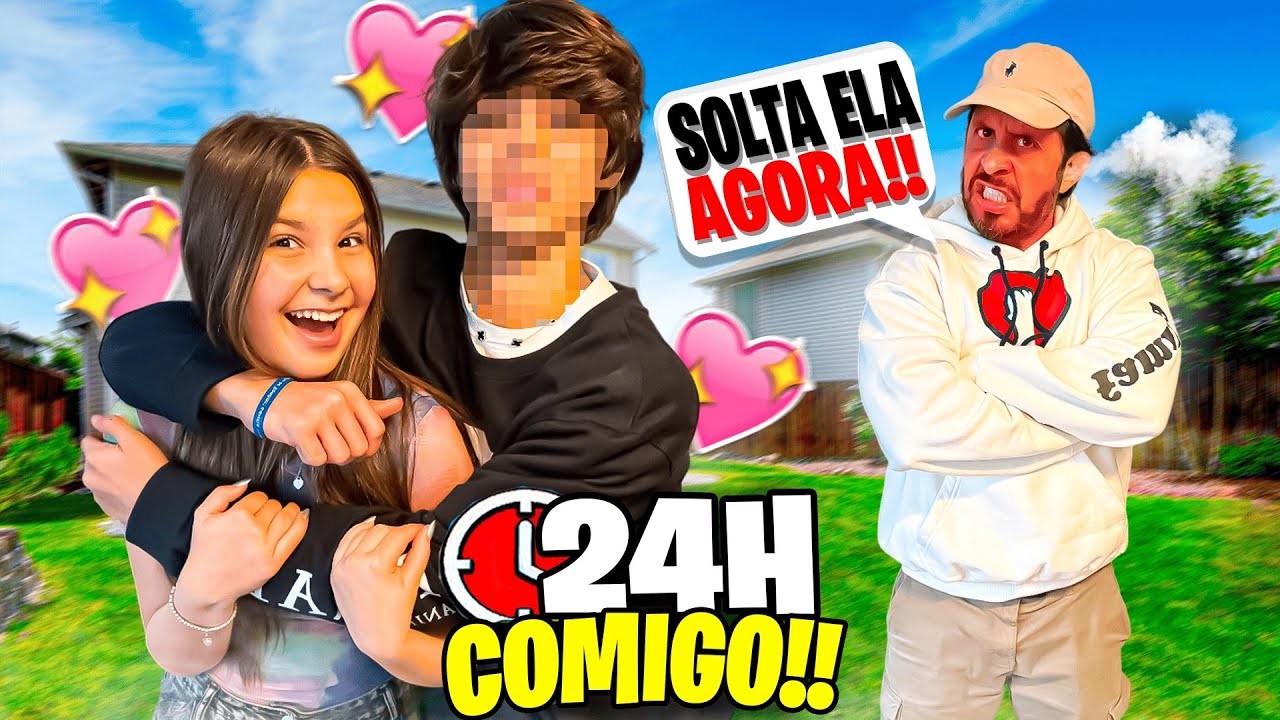 TUDO QUE FIZEMOS EM 24 HORAS COM OS AMIGOS *Caio ficou bravo