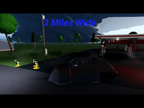 Chasing A 3 Mile Wide Wedge Tornado (Roblox Twisted) - YouTube