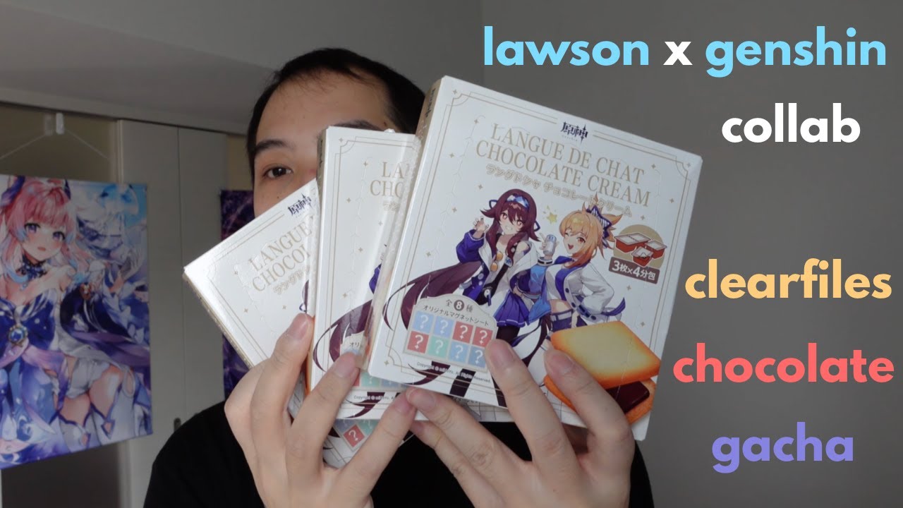 Lawson x Genshin Impact Hu Tao/Yoimiya Merch