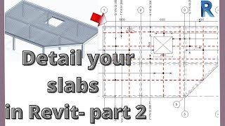 Detailing of slab reinforcement in revit_  detail rebar in floors in Revit structure Part 2