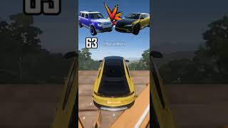 🚀 Defender 🆚 Lamborghini Urus 💥 INSANE AIRTIME! SUV Battle Gets CRAZY 😱🔥 #shorts
