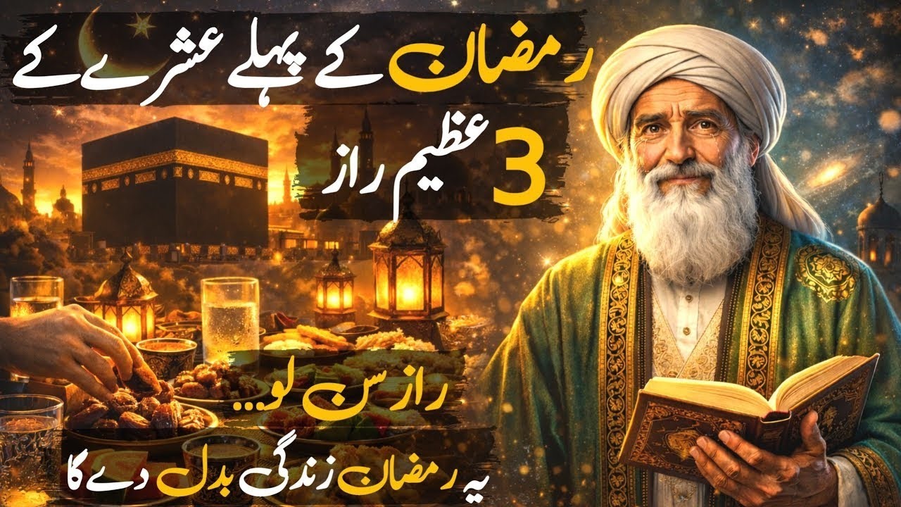 Pehla Ashra: Allah Ki Rehmat Ke 3 Chhupe Raaz🌙/Allah Ki Rehmat Ka Asal Raaz Jo Log Nahi Jante#islam 