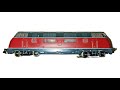 Märklin DB V200 027 Diesel Locomotive & Märklin International "TEN" Sleeping Car Train on M-Track