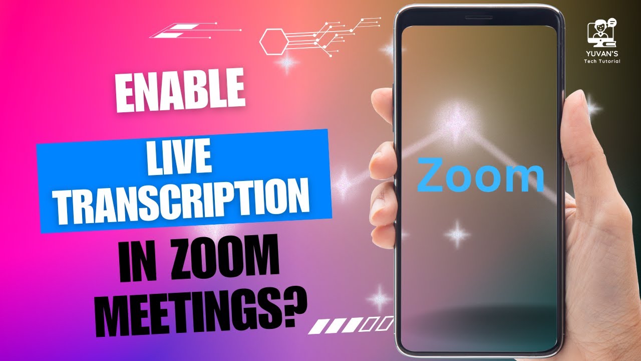 How To Enable Live Transcription In Zoom Meetings?
