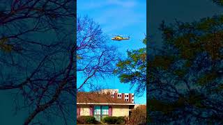 🇺🇸 🟨 🟪 🟩 🟥 🚁  PART 1:  Helicopter Departing from Heliport Near Mom's House