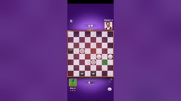 Checkers Clash: Online Game - Hard game vs Chowri_1 (89% player) in Beijing 100 K