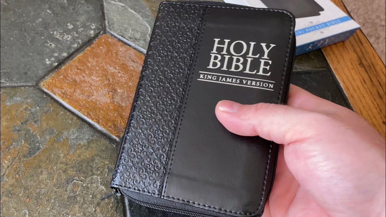 the-smallest-bible-on-amazon-mini-pocket-bible-zippered-kjv-by-christian-art-publishers-youtube