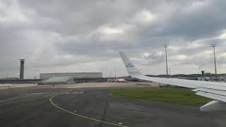 Timelapse Taxiing & Departure- Cdg | B737 | Klm - Cdg Departure And Taxiing B737