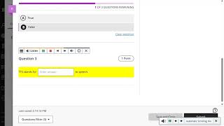 Use ReadSpeaker formReader to Read Your Answer Selections in Blackboard Ultra Quizzes