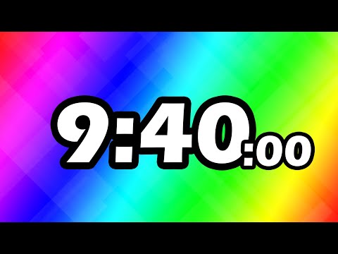 9 Minutes and 40 Second TIMER Countdown