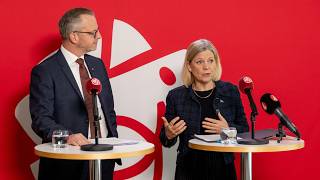 LIVE: Pressträff med Magdalena Andersson och Mikael Damberg LIVE: Pressträff med Magdalena Andersson och Mikael Damberg