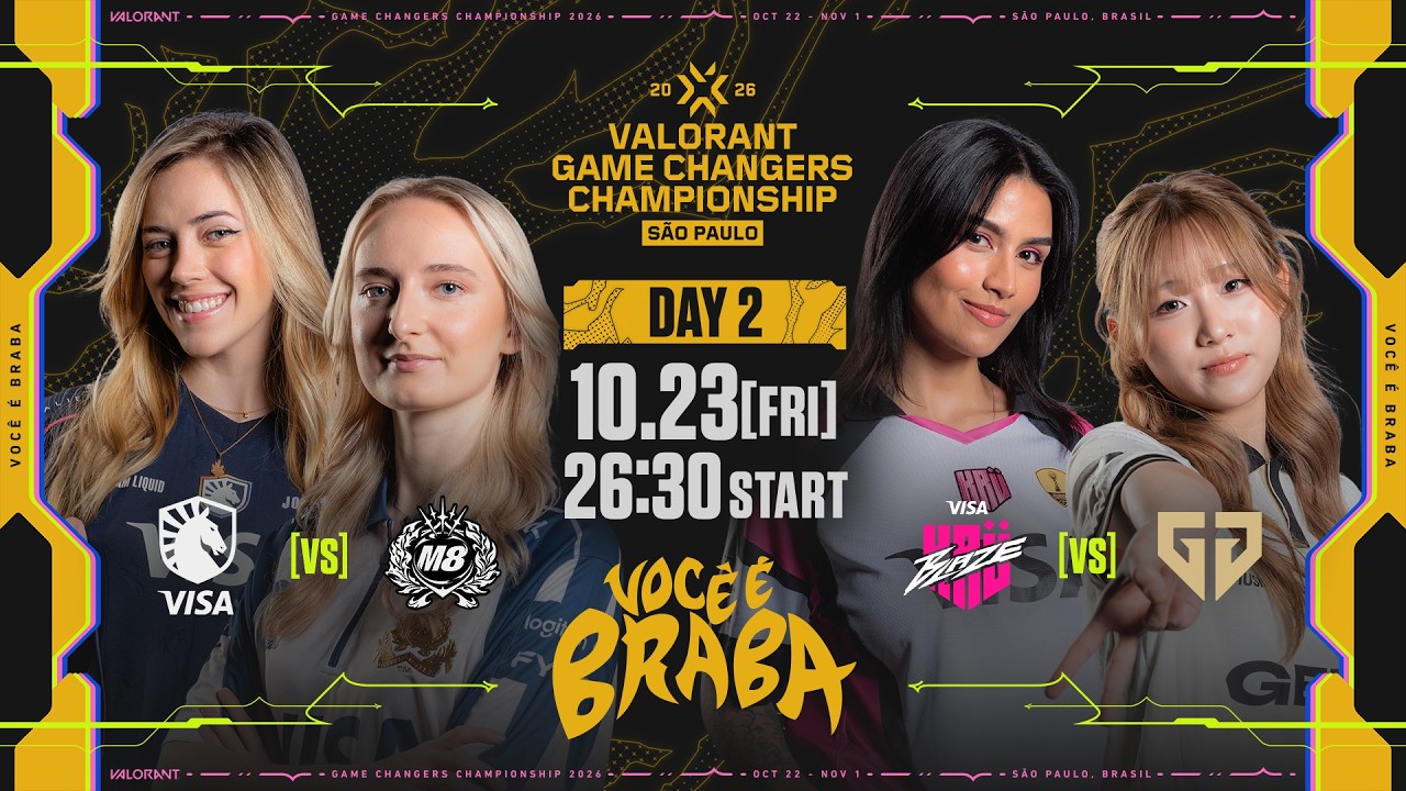 VALORANT Game Changers Championship 2026 - DAY 2