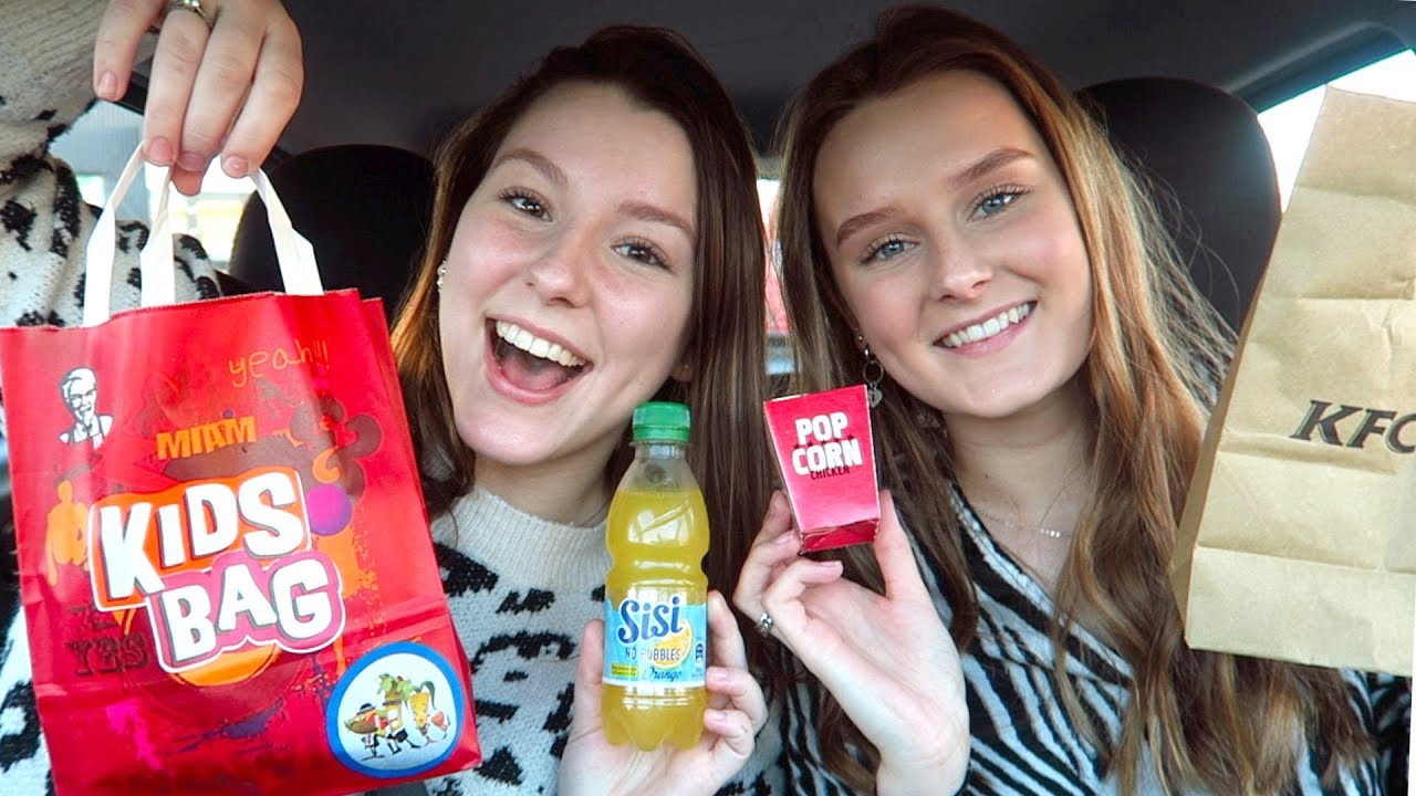 KFC CAR MUKBANG met ESMÉE!! 🍟 ✰ All About Leonie