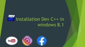How to install DevC++ in windows 8.1..   Dev c++ installation in windows 8.1.....
