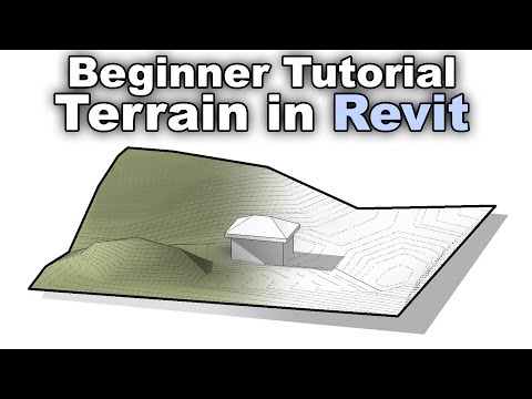 How to Model Terrain in Revit Tutorial (Site / Topography)