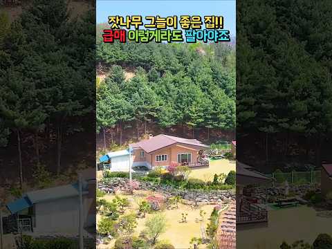 별채와 태양광 <strong>잔디마당</strong>!! 전원주택 매매 급매물 시골집 #shorts