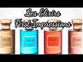 Les Elixirs/New Fragrance Line First Impressions