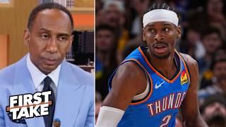 FIRST TAKE | "I can't trust SGA in big moments anymore" - Stephen A worried about OKC in this series