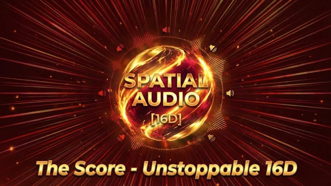 The Score – Unstoppable | Spatial Audio [16D] | Immersive Experience feat. 