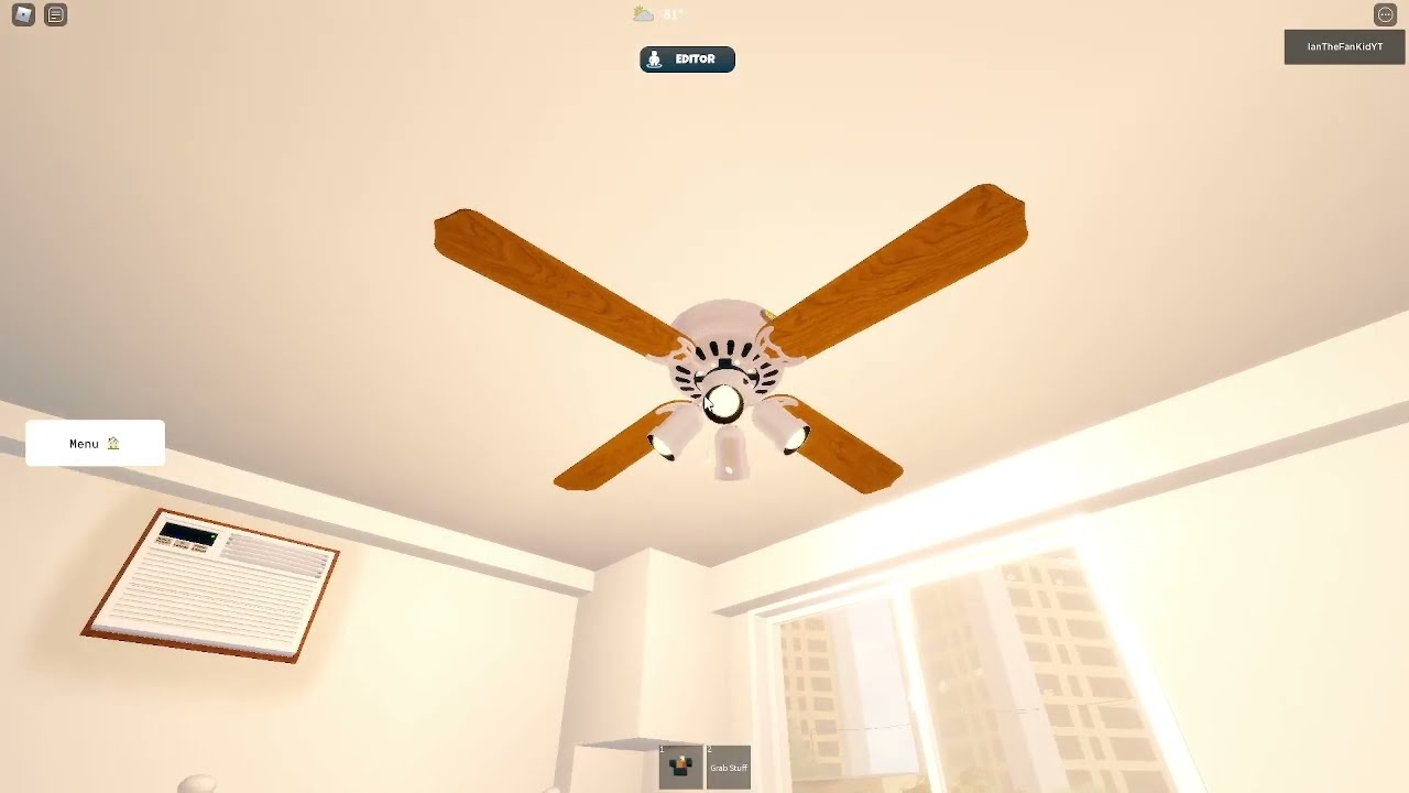 Roblox Ceiling Fans In A Modern House YouTube Roblox Ceiling Fans In A Modern House YouTube