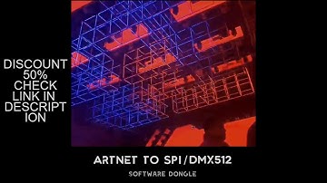 Artnet to Spi / Dmx Controller Software Stage Light Dmx512 Console Dj Controller Equipment 2048 Univ