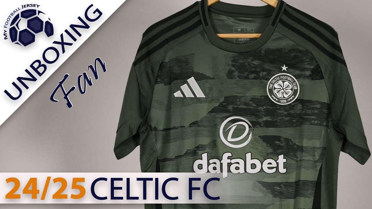 Celtic FC Third Jersey 24/25 (Minejerseys) Fan Version Unboxing