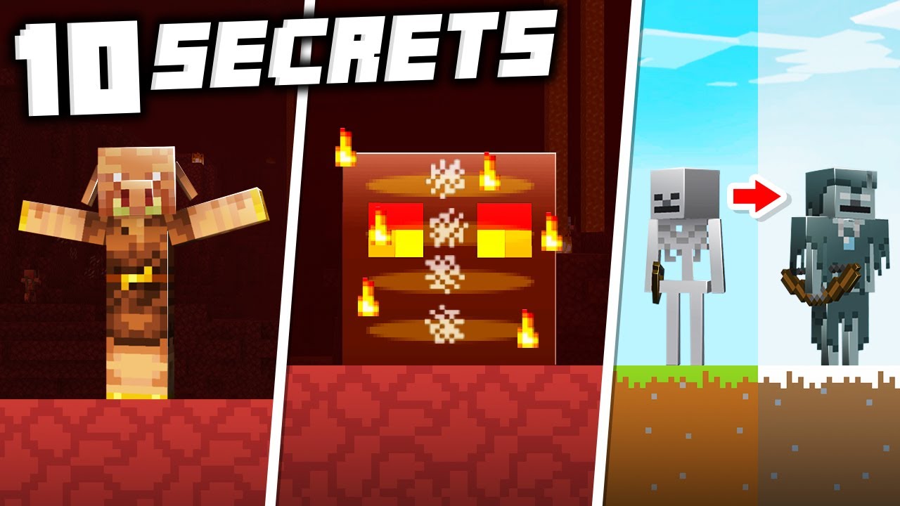 10 Secrets You Didn't Know About Mobs in Minecraft!
