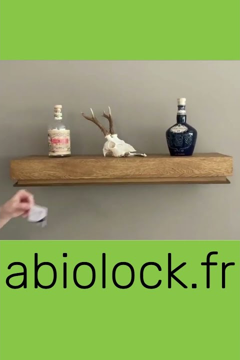 Comment poser une serrure ABIOLOCK sur un placard 