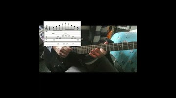 Paul Gilbert Basic Em Arpeggio Lick (with tabs) - DP