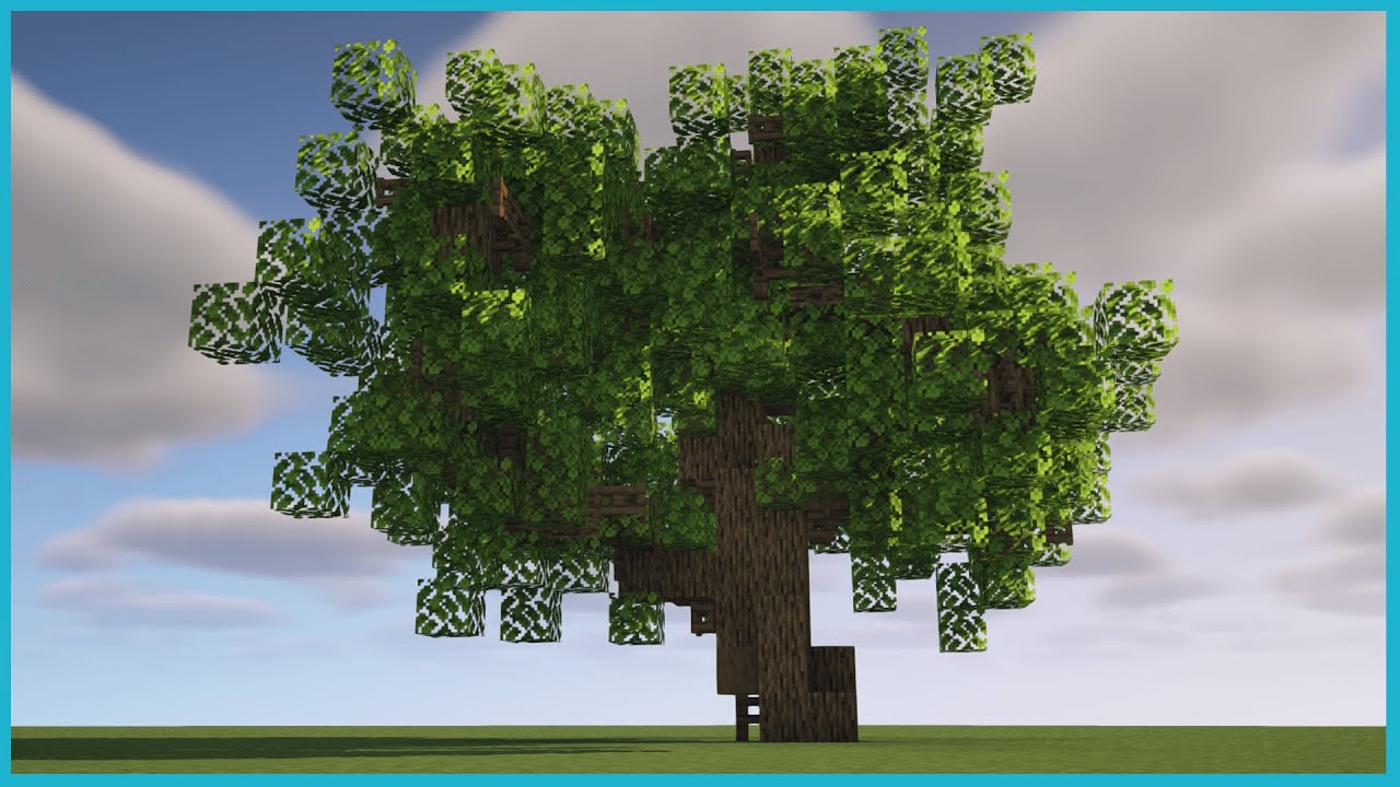 How To Build Minecraft Oak Trees! [Custom Tree Guide Episode 1] - YouTube