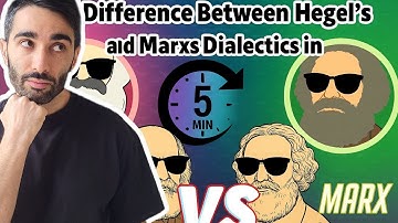 Marx’s Dialectic vs. Hegel’s – Key Differences Explained (mini-video) | JJR Philosophy