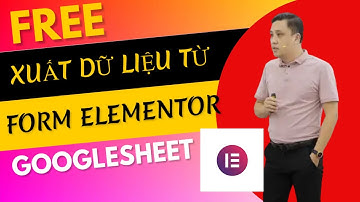 Xuất dữ liệu từ Form wordpress sang GoogleSheet và Excel bằng Plugin Miễn Phí