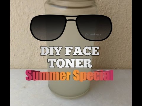 DIY Facial Toner for Acne prone skin, Normal and Oily skin | Rice Water For Healthy Skin
