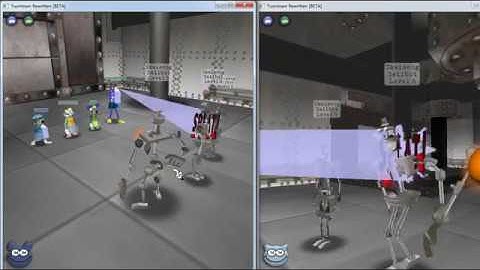 me attempting to use a multicontroller in a short factory