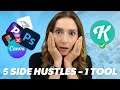 5 Side Hustles Using 1 Simple Tool ($2,000+ Beginner  Friendly)