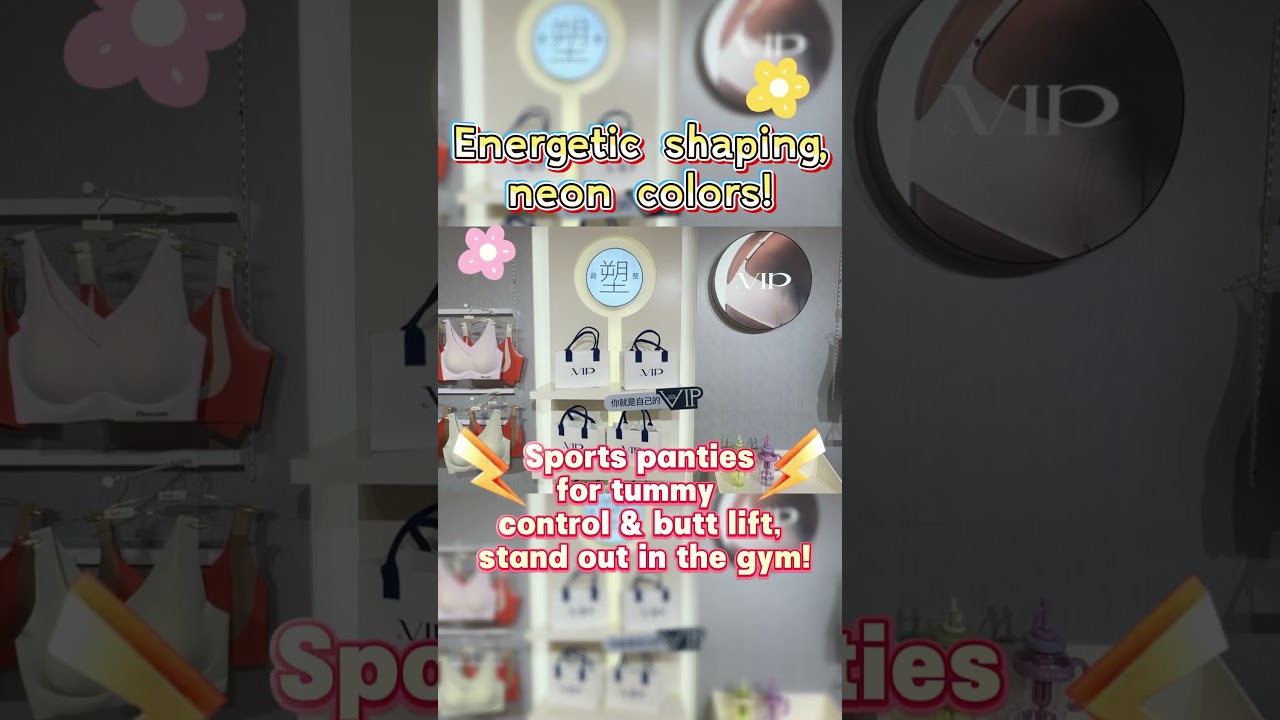 Energetic shaping, neon colors! Sports panties for tummy control & butt lift, stand out in the gym!