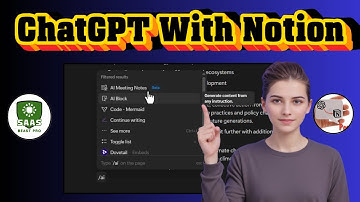 How To Use ChatGPT With Notion - Step-by-Step Guide
