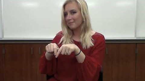 ASL 3 Unit 9" Spatialization Expressive Test #2